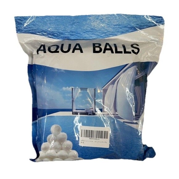 1.5 lbs Pool Filter Balls Pool Filter Media Fiber Ball for Swimming Pool, New! - Picture 1 of 11